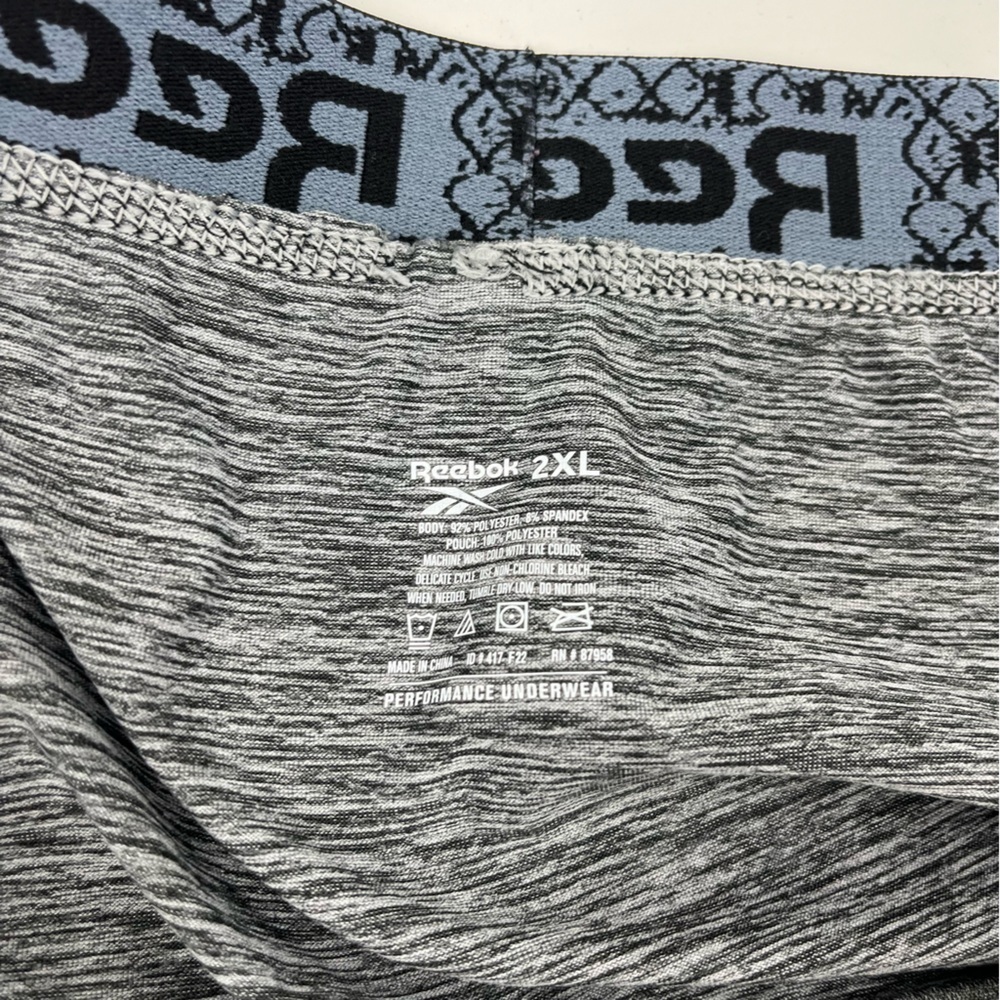 Reebok 2 pair Boxer briefs Underwear - Picture 6 of 8